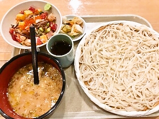 稲庭うどん　七蔵特製スープつけ麺